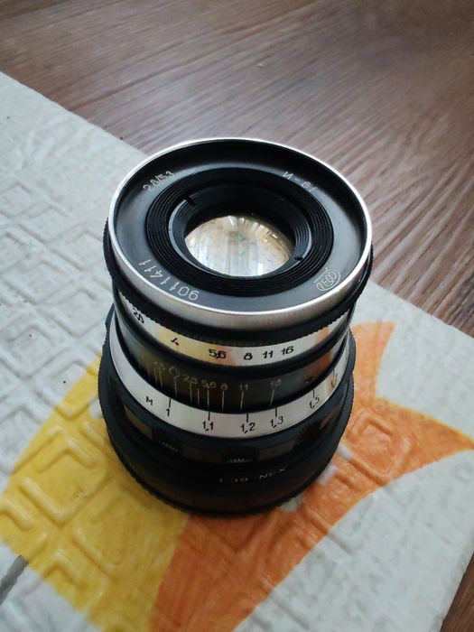 Obiectiv vintage rusesc, industar 61, 50mm f2.8