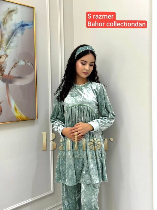 Kelin sarpo dvoyka ko'ylak S razmer/ келин сарпо куйлак двойка/ платье