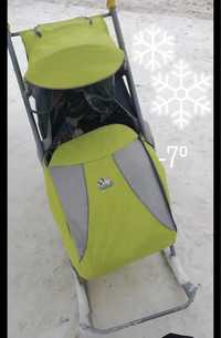 Сани коляска для детей от 0-3 лет