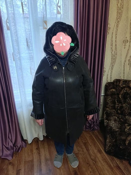 Продам дублёнка натуральный мех.