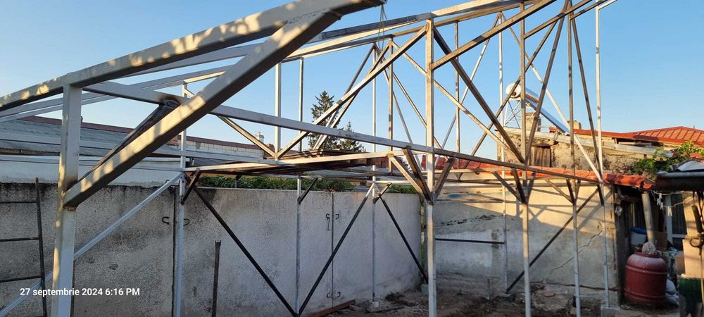 Constructii structura la sol pentru Panouri Fotovoltaice