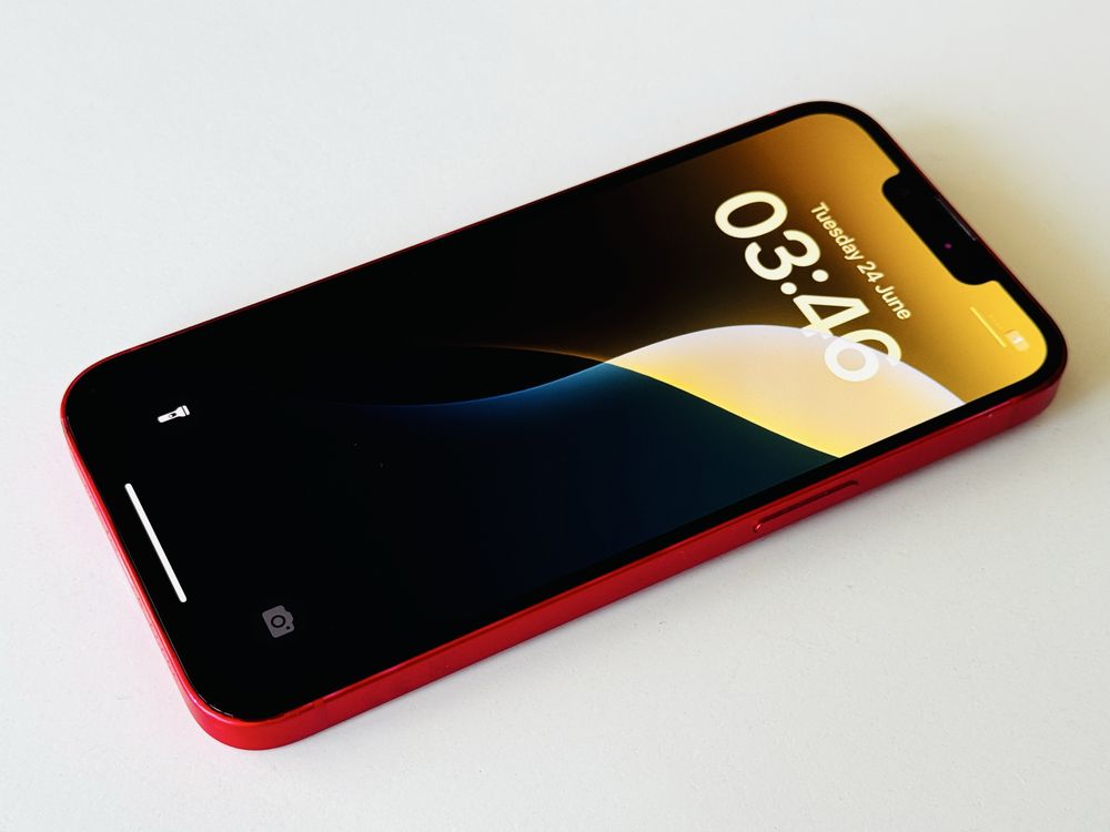 Iphone 14 128GB Red Отличен! 97% Батерия! Гаранция 6 месеца