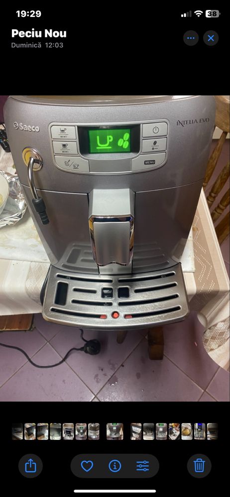 Saeco intelia capucino