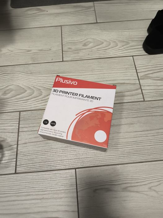 Filament imprimanta 3d (alb si negru)