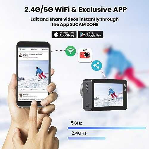 Нова SJ11 4K30FPS Екшън Камера, Водоустойчива, 6-Осна Стабилизация