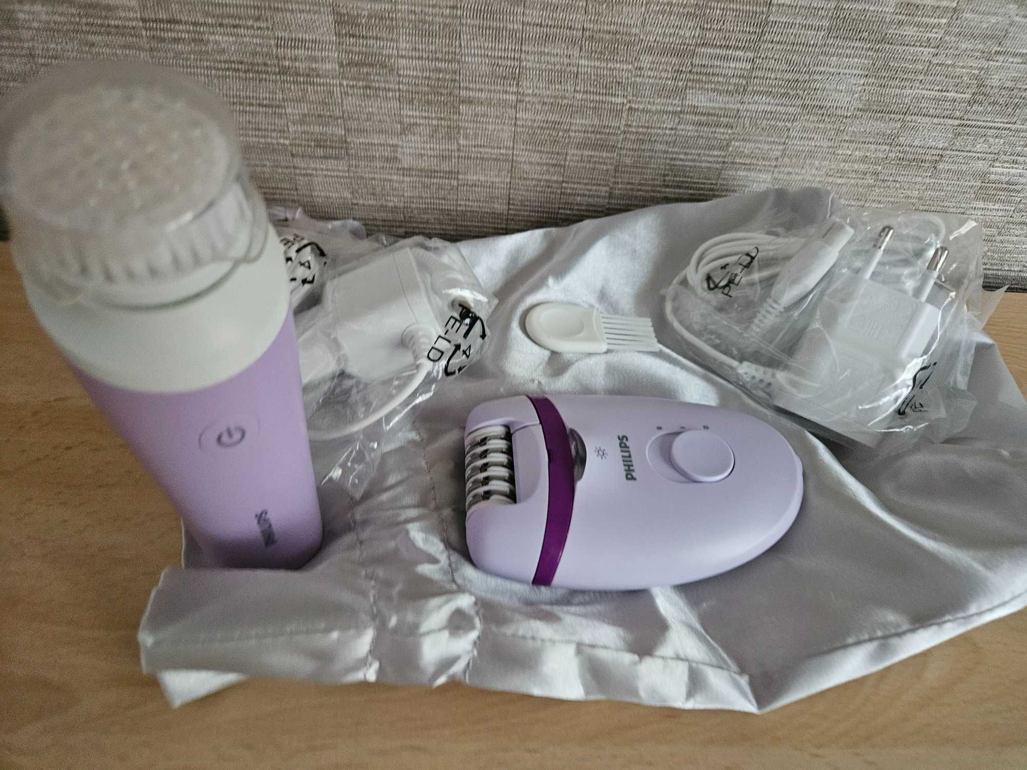 ЕПИЛАТОР и пилинг лице PHILIPS