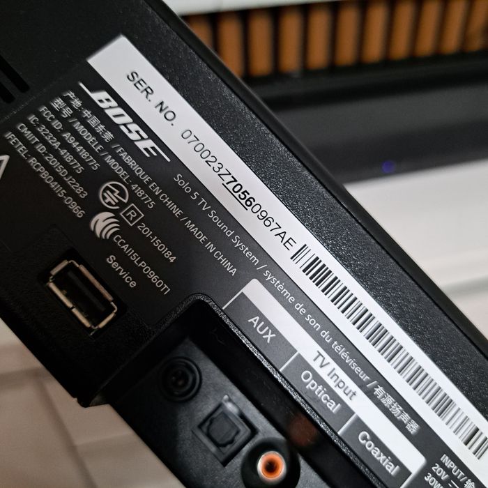 Soundbar Bose Solo 5