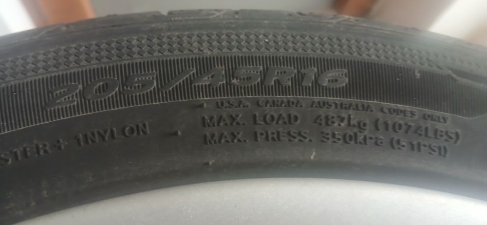 Jante R16 cu anvelope