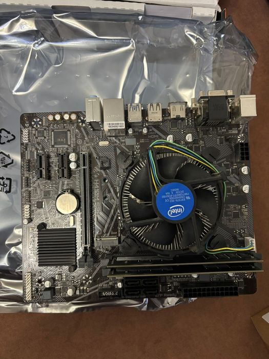 i3 10100f, H410 S2H, 16gb ram