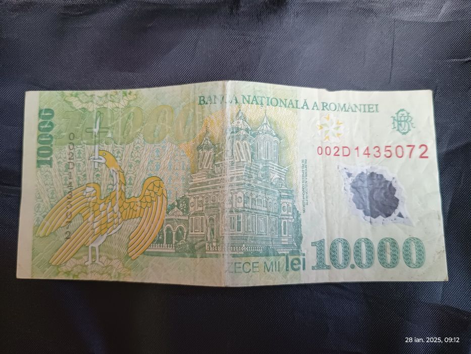 Bagnotă 10.000 lei