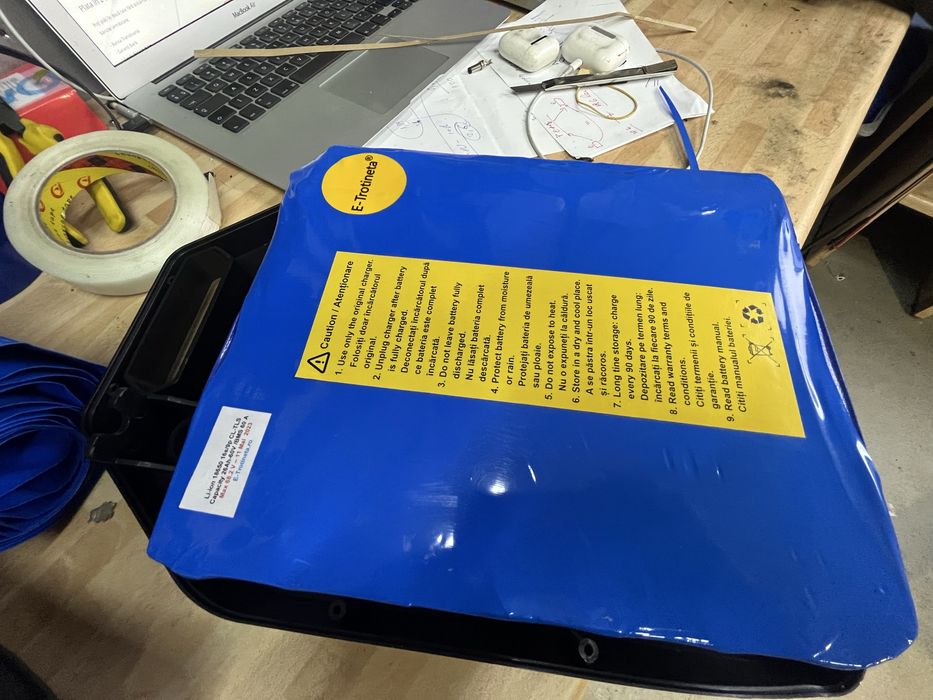 Reconstrctie Acumulator Li ion  48V 21Ah 24 Luni Garantie