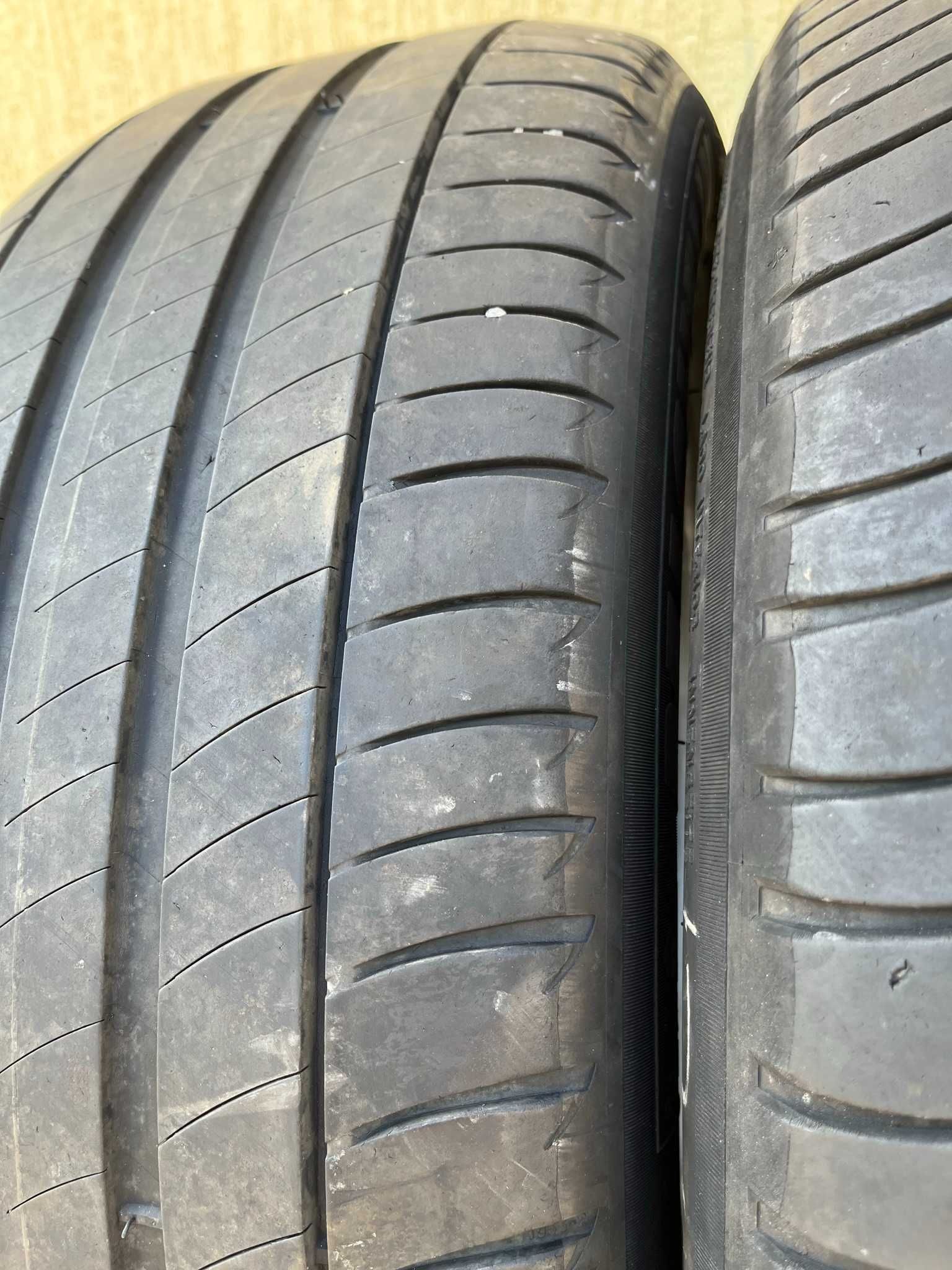 2 бр. летни гуми 225/55/17 Michelin DOT 0313 4,5 mm