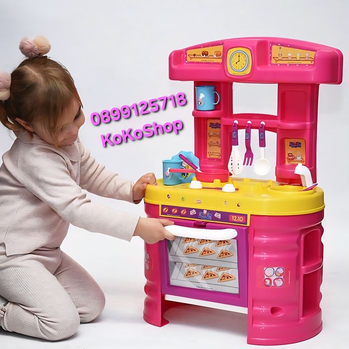 Детска кухня Peppa Pig с 13 аксесоара/детска кухня