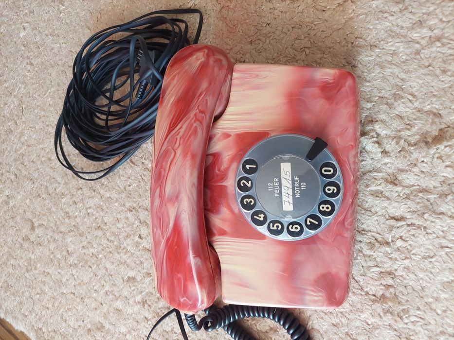 Telefon fix cu disc ,stare super ,culoare deosebita