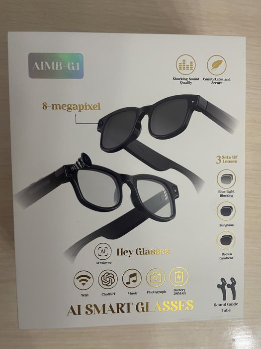 Очки видео и фото камерами и аудио записем