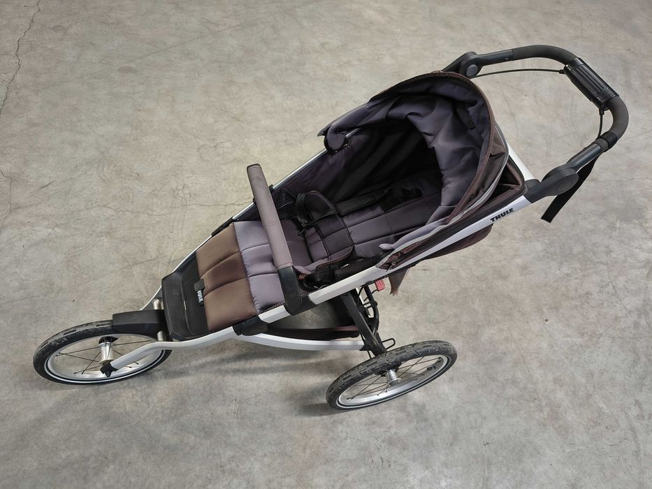 Carucior Thule Glide 2 Single Aluminium/Jet Black (model 2020)