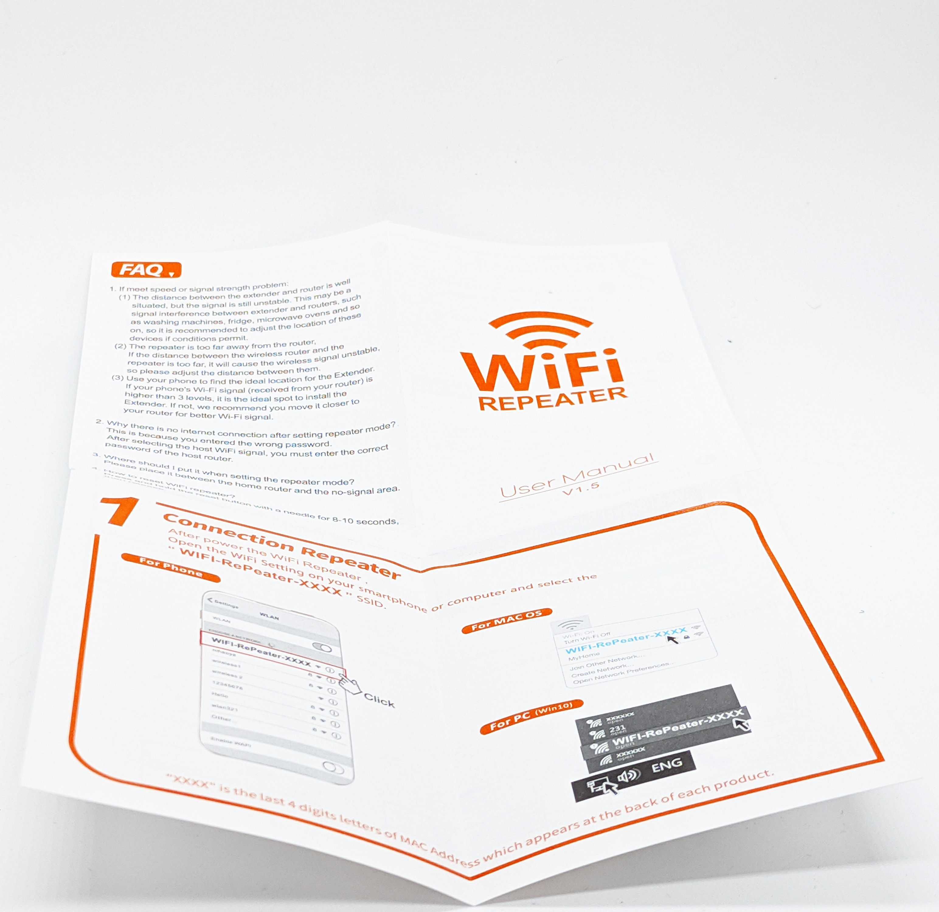 Расширитель дальности Wi-Fi Repeater AS28 300 мбит/c