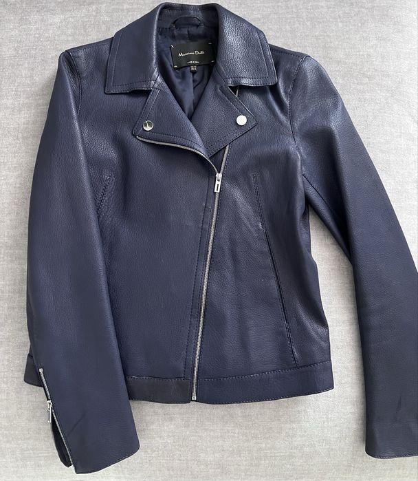 Geaca de piele Massimo Dutti