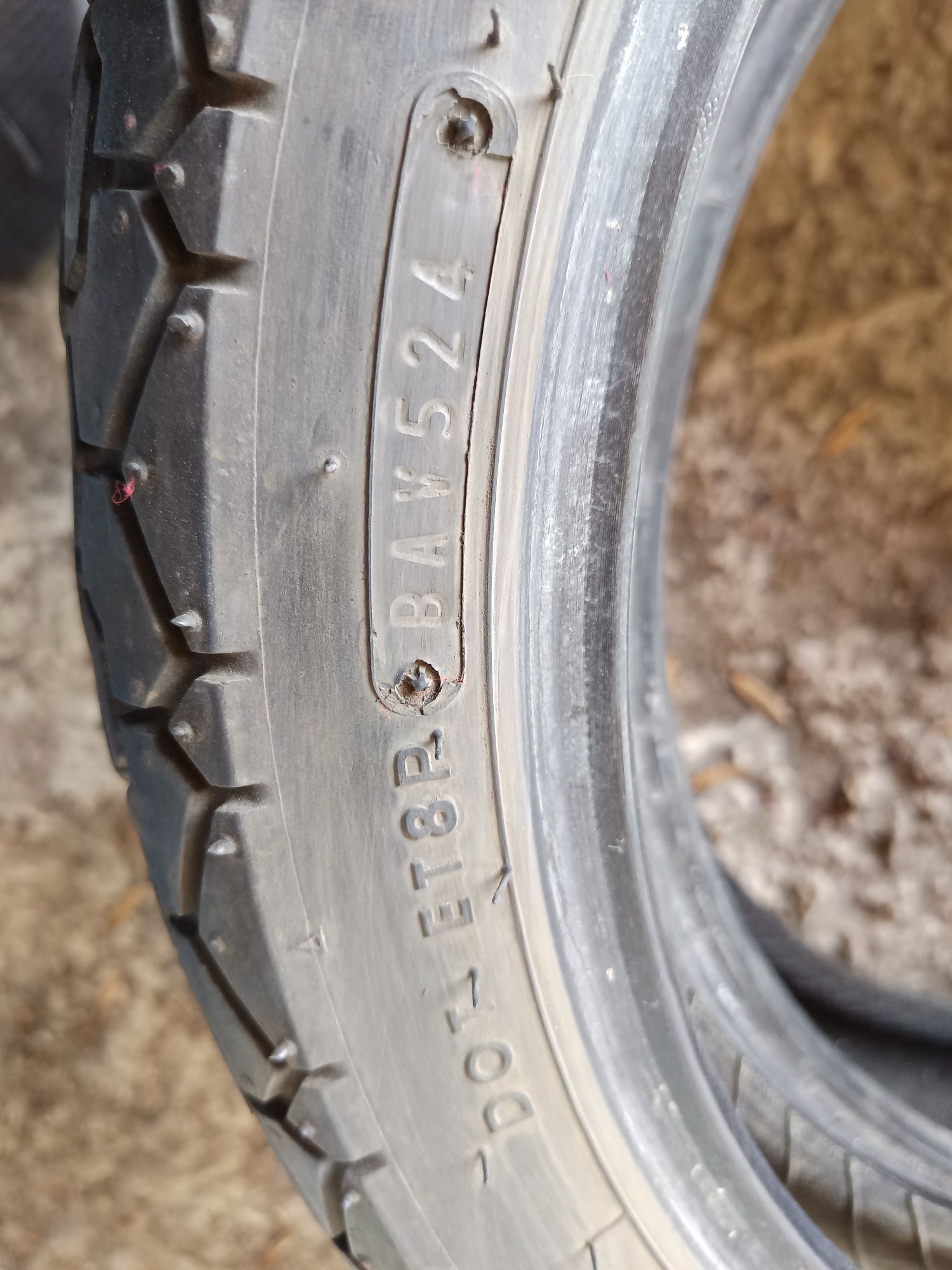 Мото гума 80 100 16 DUNLOP Дот524