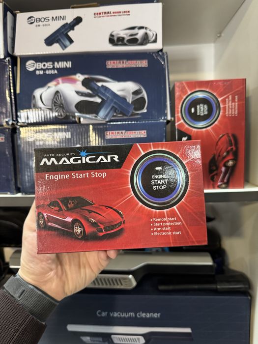 Кнопка пуш старт, Magickar push start,старт стоп кнопка,Magickar
