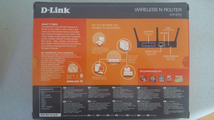 D-link DIR 635 router n300