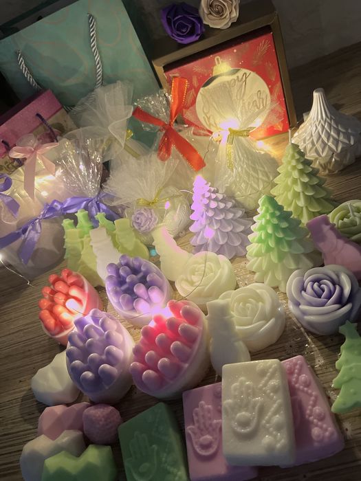 Мыло и наборы пучной работы