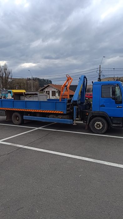 Vând camion Man cu macara