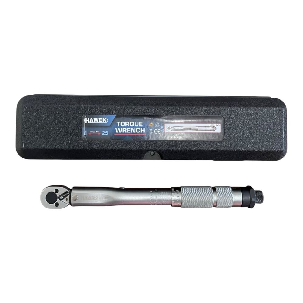 Динамометричен ключ1/4" 5-25Nm , HAWEK