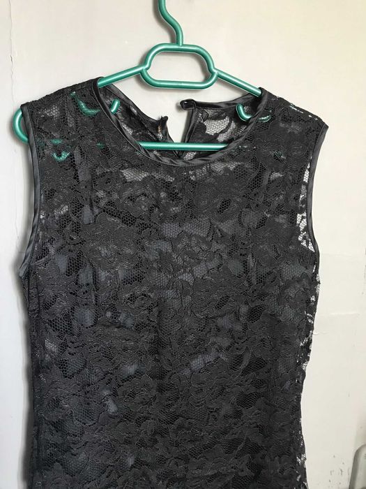 Rochie neagra din dantela
