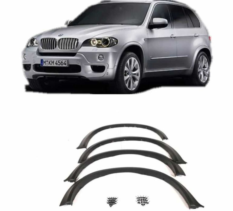 Вежди за калник раздувки за BMW X5 E70 2007г-2015г M-Tech