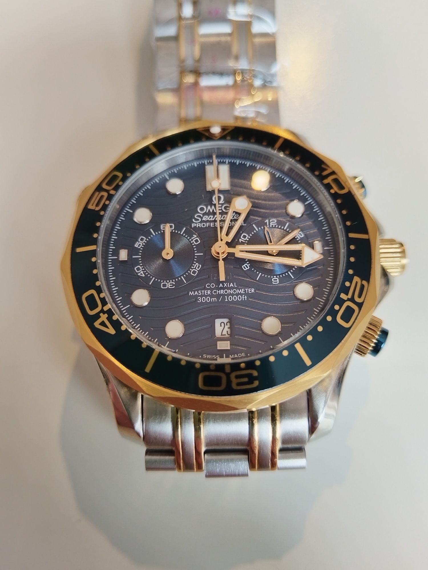 Автоматичен IWC Shafhausen Spitfire, Omega Seamaster Quartz Cchronogra