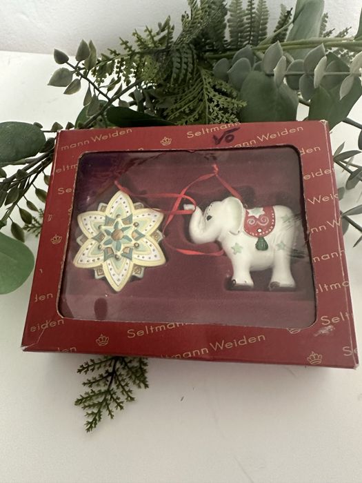 Set ornamente din portelan pentru brad - Seltmann Weiden