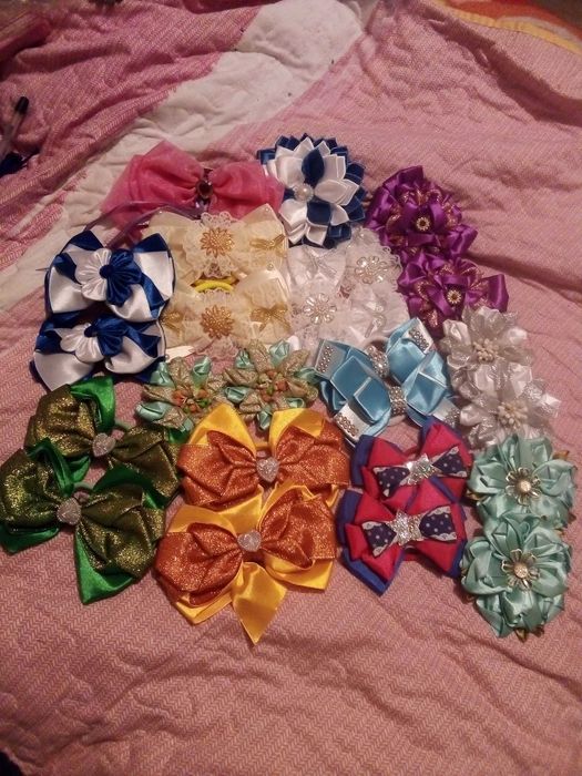 #Бантики-резинки #повязкинаголову #бижутерия #браслеты #маски #магниты