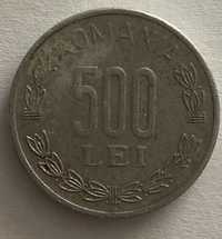 Moneda 500lei aluminiu an 2000