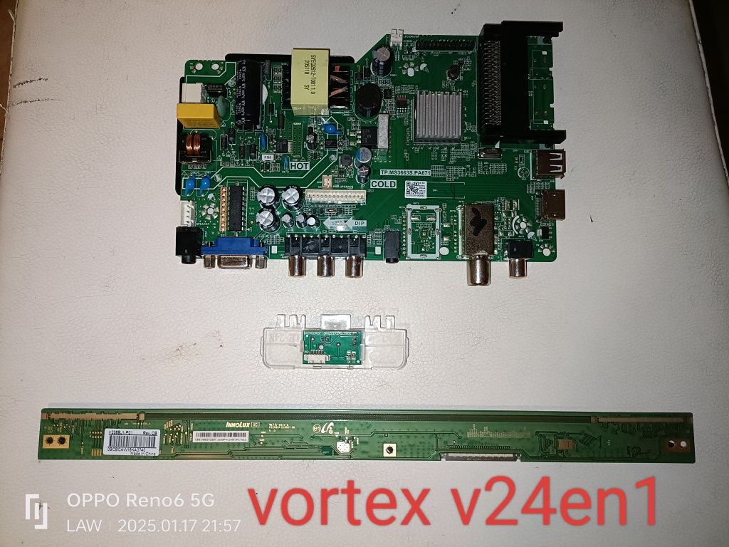 Placa piese sursa t-con Vortex 24-50"