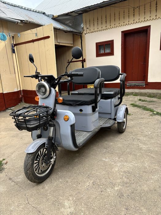 Tricicletă electrică Rotakt, 3 locuri, stare foarte bună