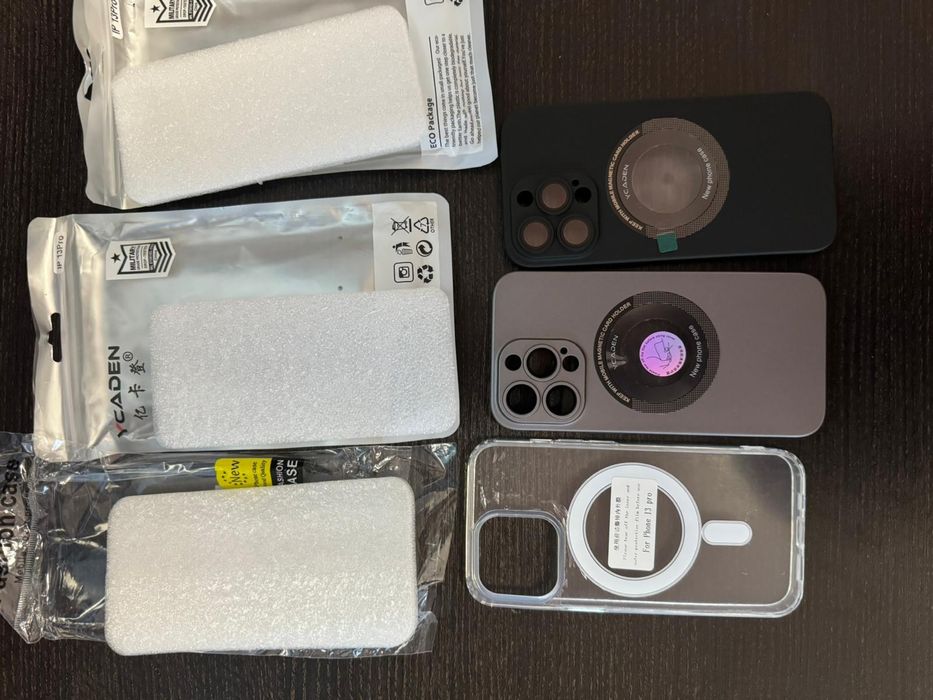 Iphone 13 14 l15 Pro Husa Folie sticla Magsafe Carcasa cu incarcare