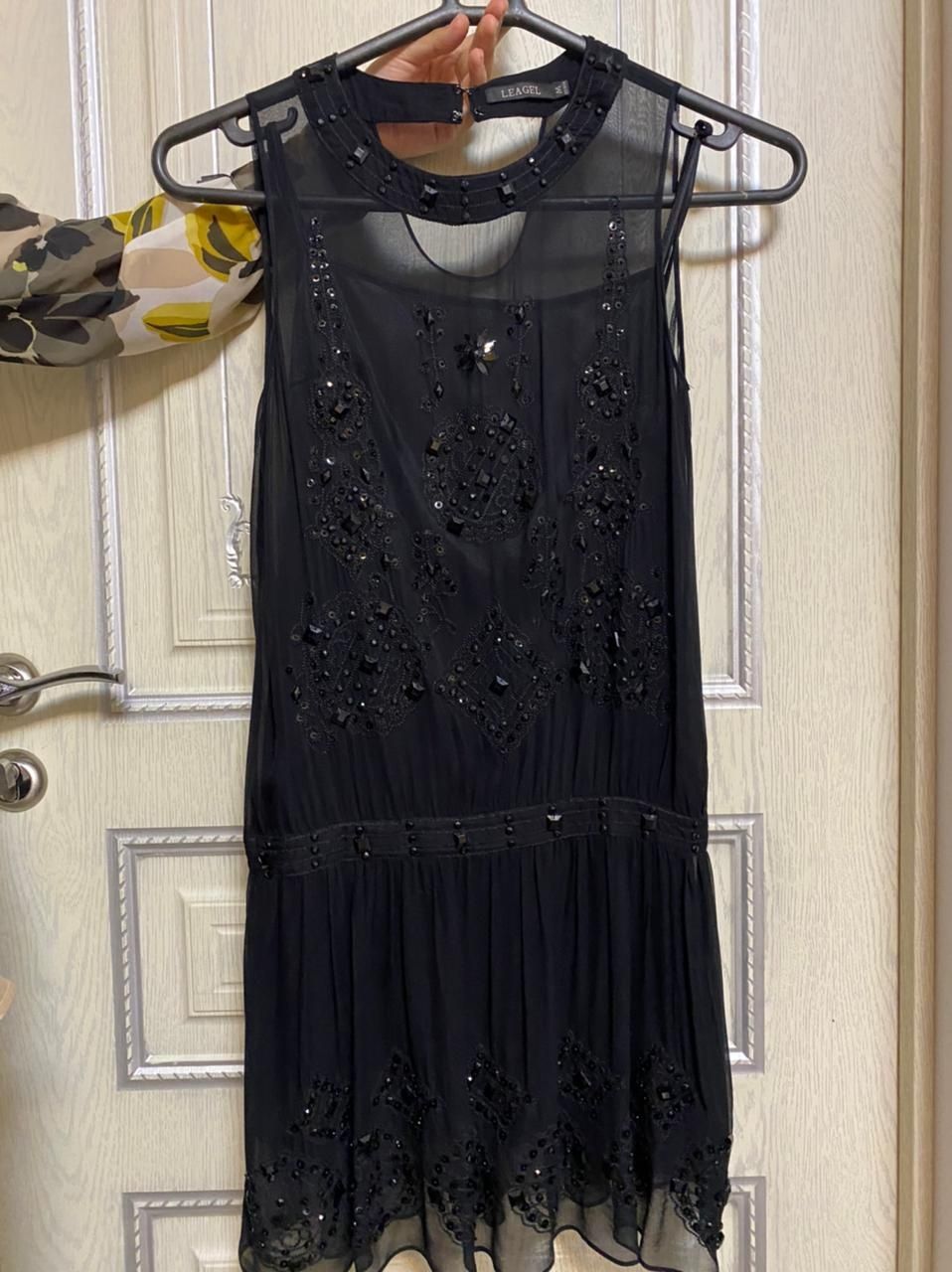 Вечернее платье чёрное