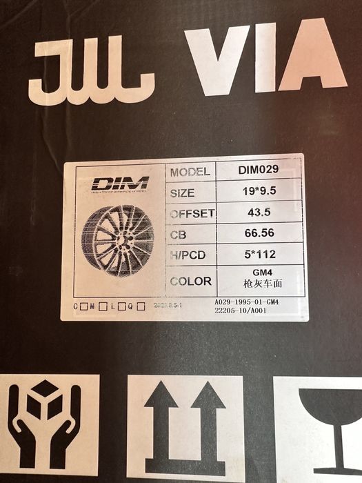 Джанти за Mercedes Benz AMG 18x8