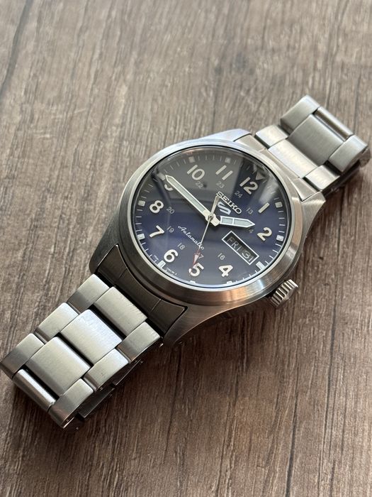 Ceas Seiko automat SRPG29K1 dial albastru