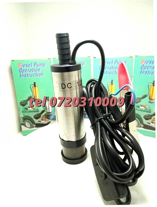 Pompa Submersibila Mica Rulota Chiuveta Camping Cabane 12v 12litri 38