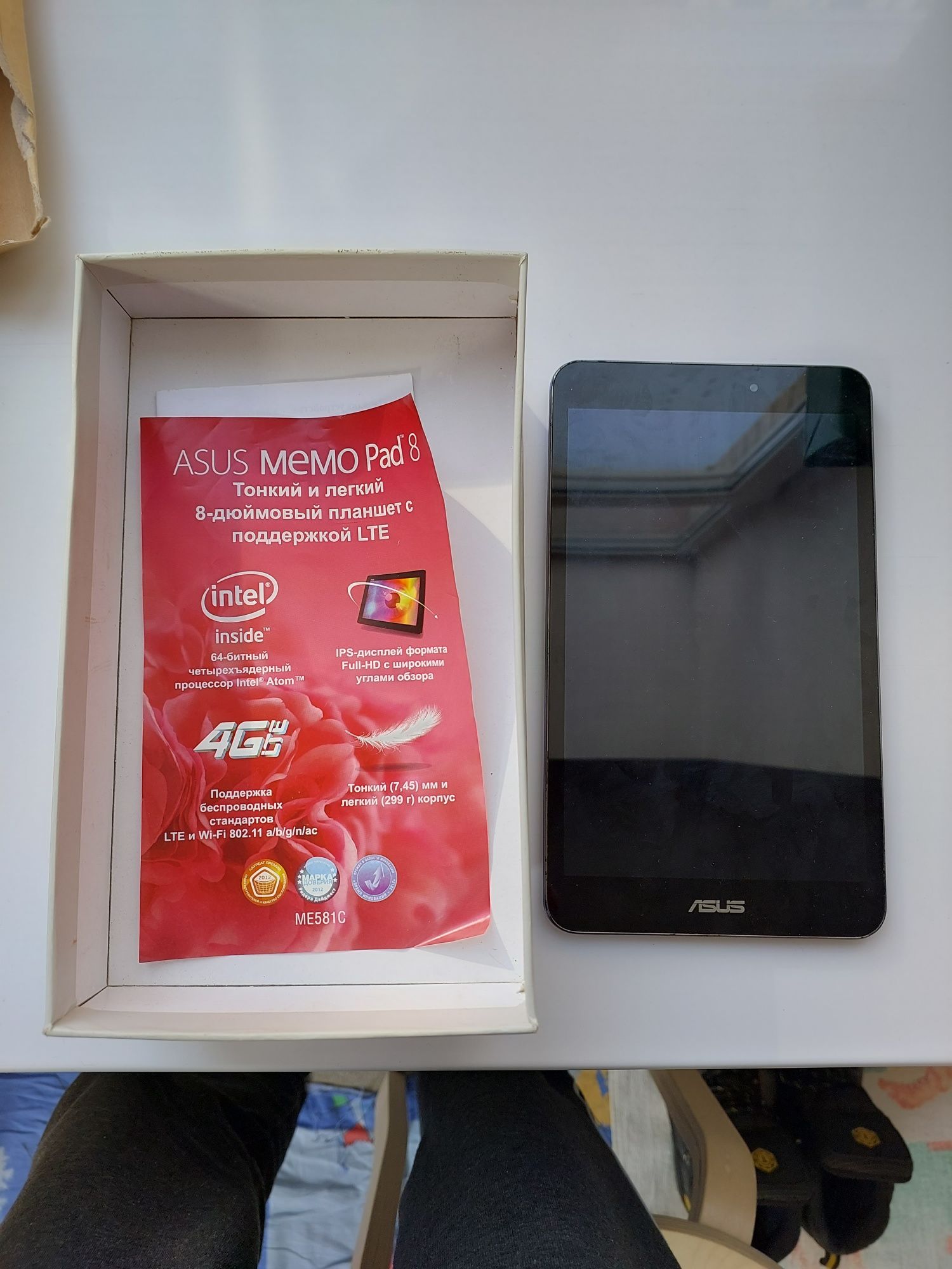 Планшет Asus MemoPad 8