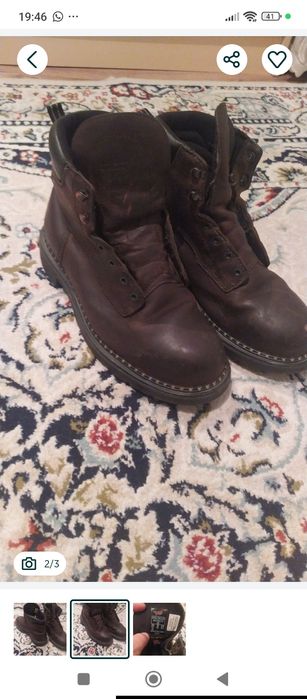 Сефти ботинка редвинг