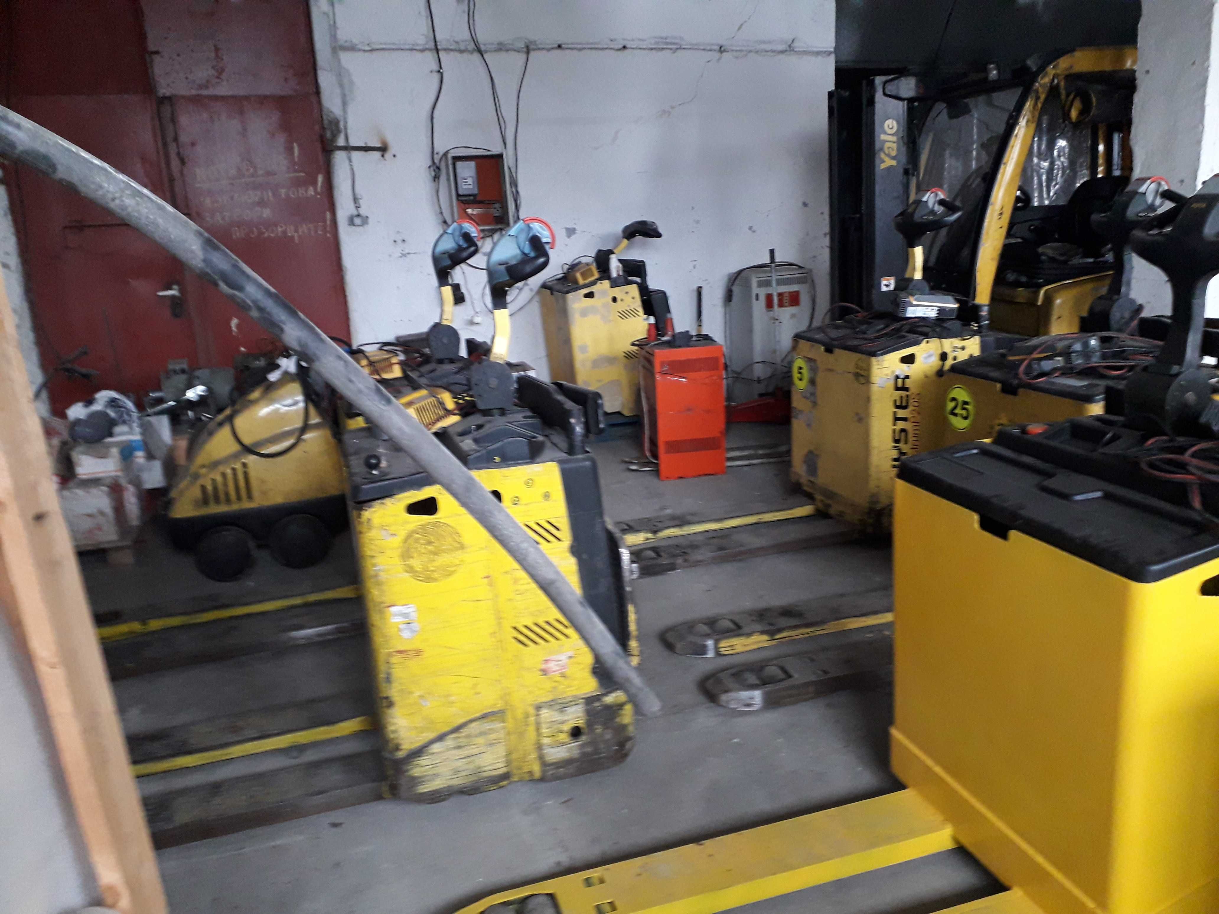 Eлектрически транспортьори YALE HYSTER