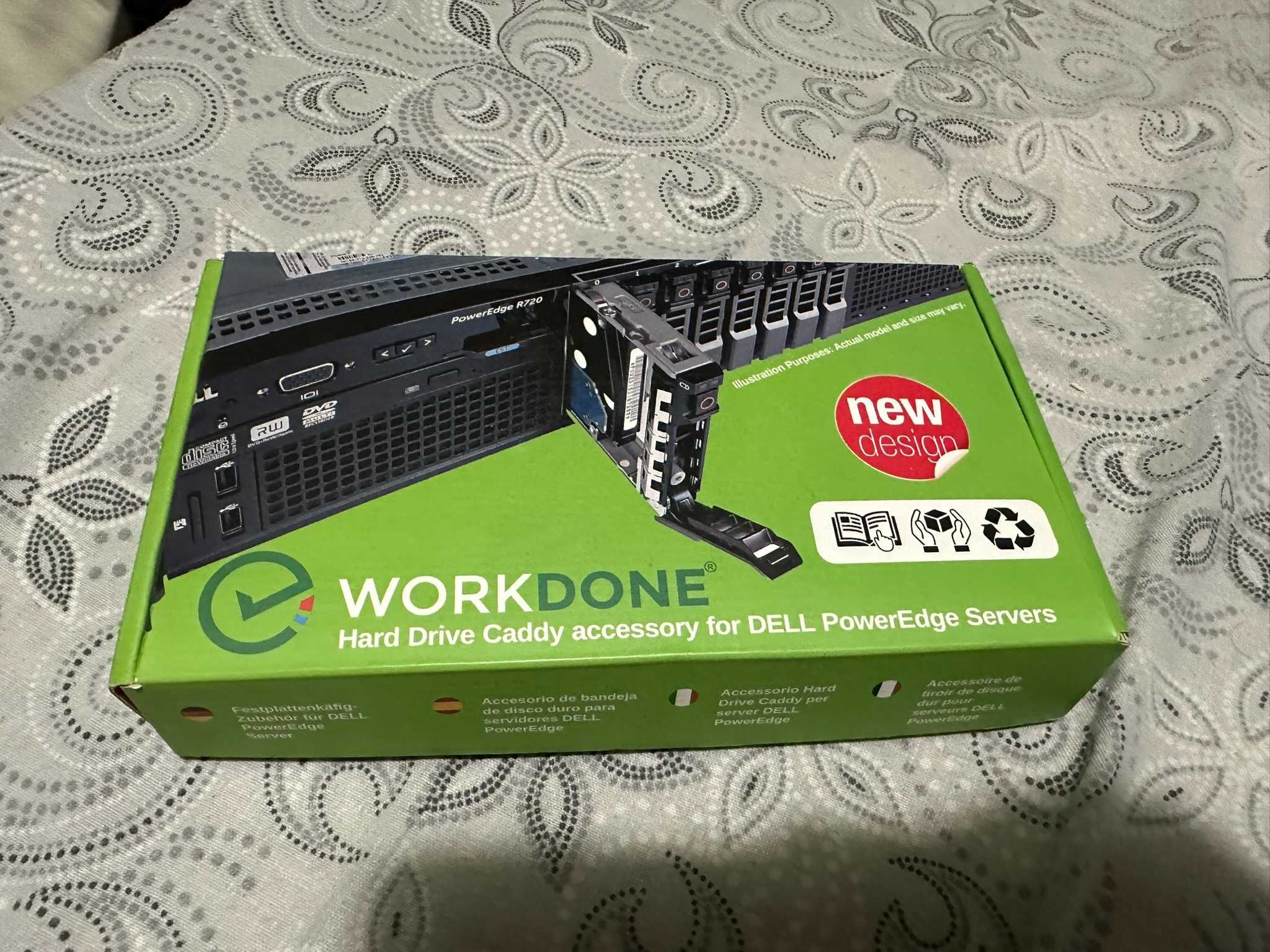 ЛОТ от SSD-та и caddy-та за сървъри