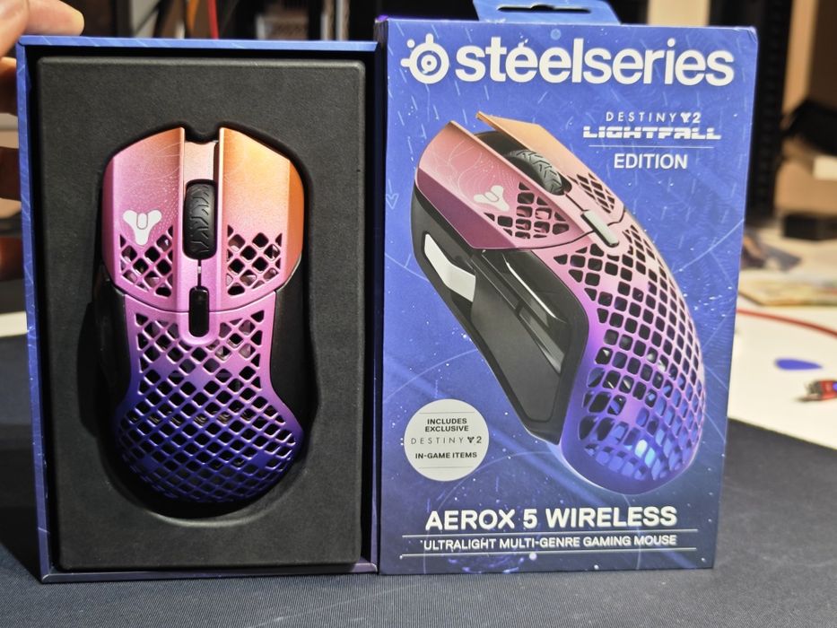 mouse Steelseries Aerox 5 Wireless Destiny 2 Lightfall Limited Edition