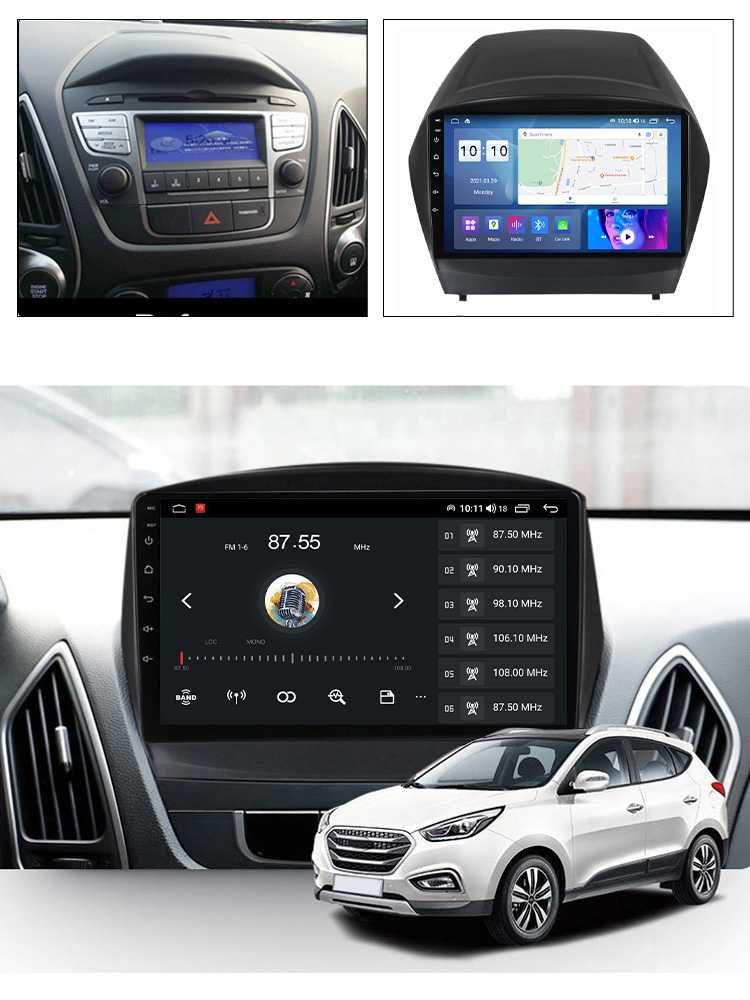 Navigatie Hyundai IX35 2009-2015, Android 13, 9INCH, 2GB RAM 32 ROM
