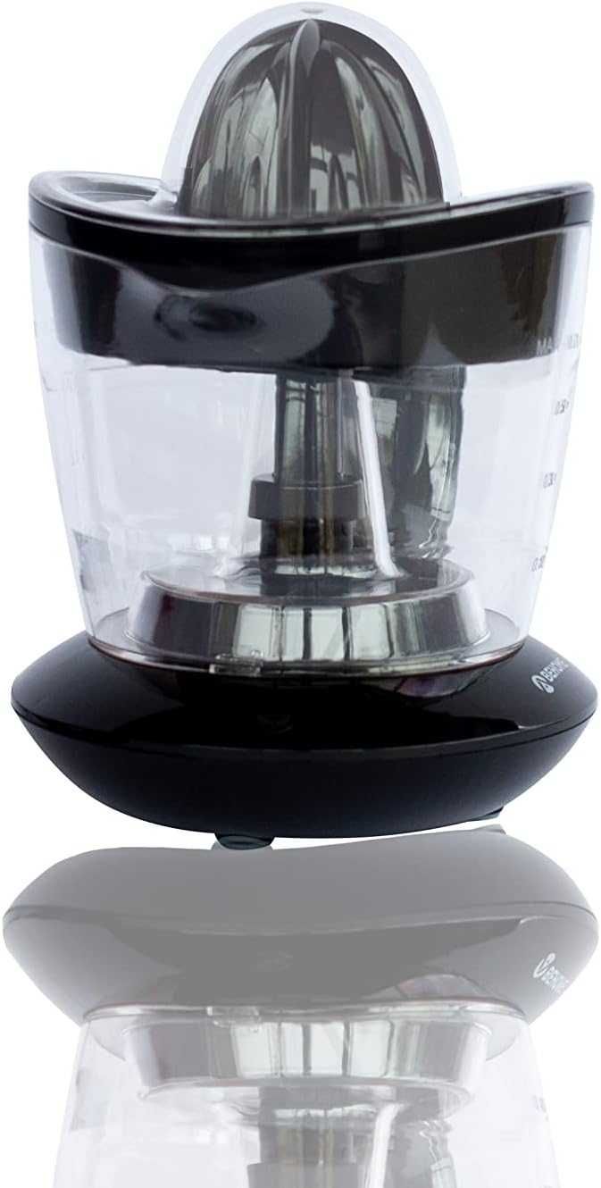 BEHOME JC700 Електрическа сокоизстисквачка, пластмаса, черна