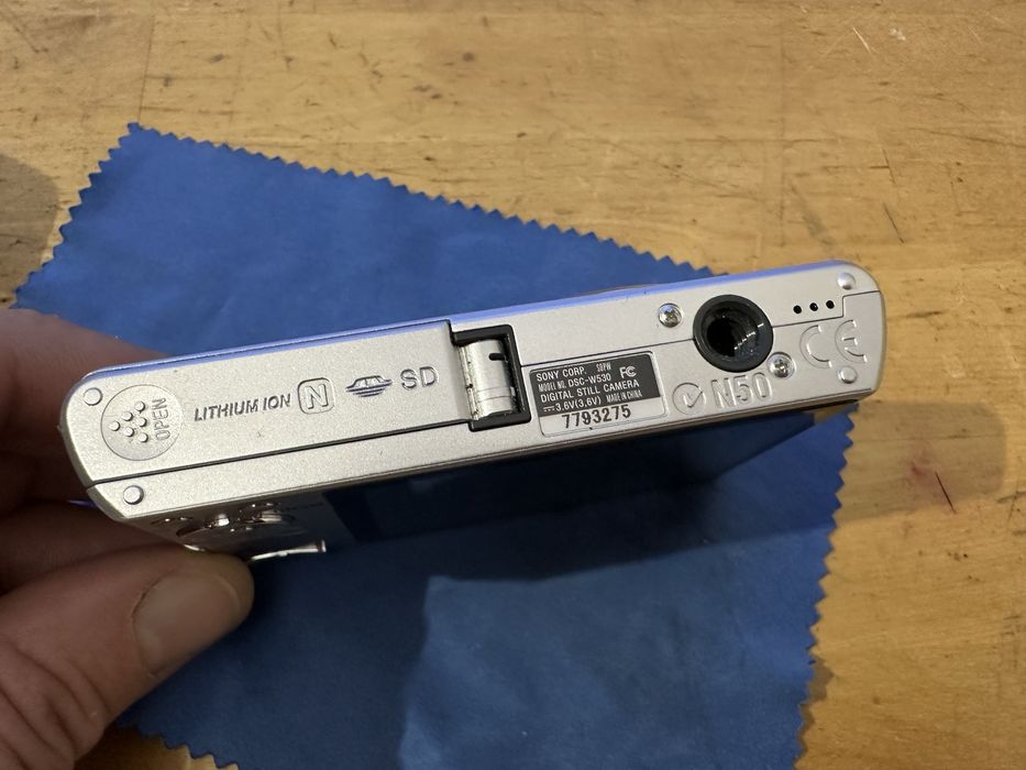 Sony dsc-w530 de culoare argintiu