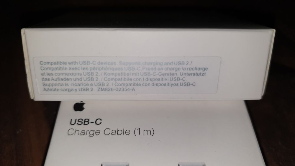 Cablu original Apple 1 metru USB C la USB C iPad MacBook iMac